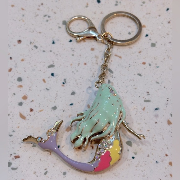 Mermaid‎ Keychain or Handbag Charm